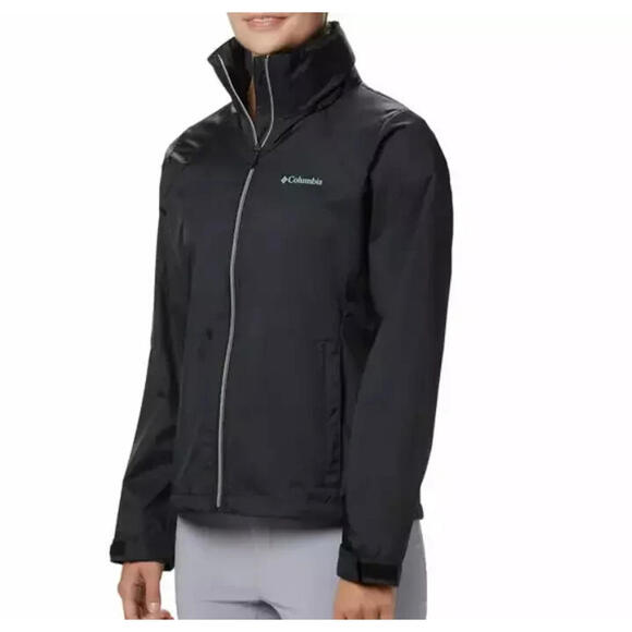 Columbia Jackets & Blazers - Columbia Women's Switchback III Rain Windbreaker Jacket Black WL0127-01 Size XS